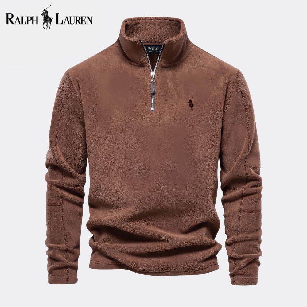 RALPH LAUREN - Pull Demi-Zip